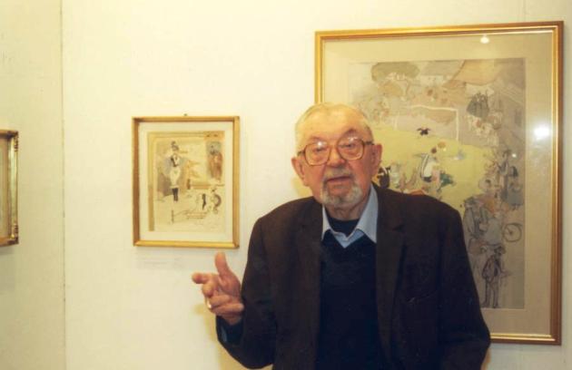 Zórád Ernő, grafikus (Fotó: zoraderno.hu) Zórád Ernő, grafikus (Fotó: zoraderno.hu)