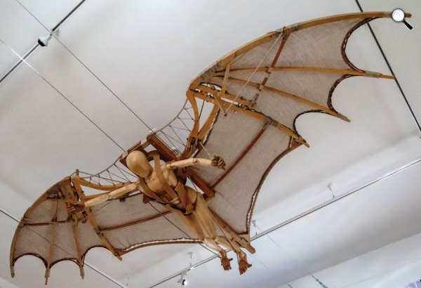 Leonardo da Vinci: A repülő ember, kiállítás, Pécs (Fotó: leonardopecs.hu)