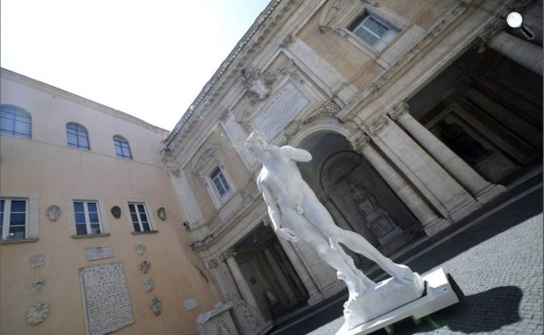 Michelangelo: David, Capitolium, Róma (Fotó: corriere.it)