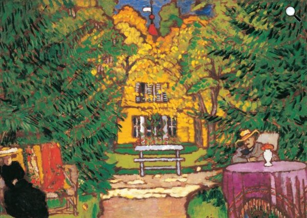 Rippl-Rónai József: Róma-villa, 1910 körül (Fotó: Wikimédia)