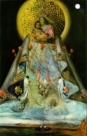Salvador Dalí: A guadalupei szűz, 1955 (Fotó: salvador-dali.org)