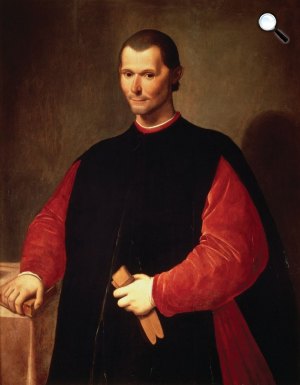 Santi di Tito: Niccoló Machiavelli portréja (Fotó: Palazzo Vecchio)