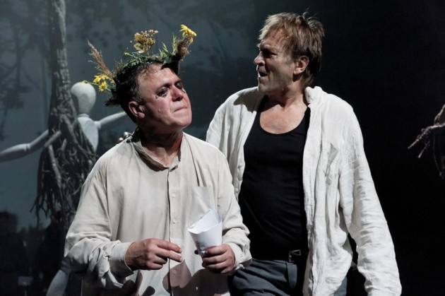 William Shakespeare: Lear király, Gáspár Sándor, Cserhalmi György (Fotó: Vörösmarty Színház)