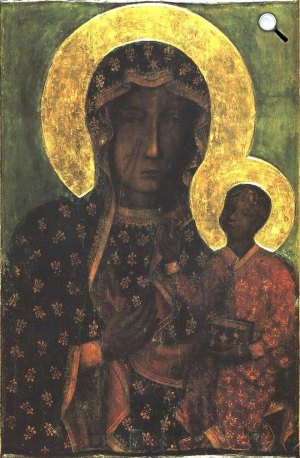 Częstochowa, Fekete Madonna (Fotó: Wikimédia)