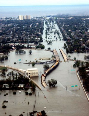 Katrina hurrikán (Fotó: NOAA)