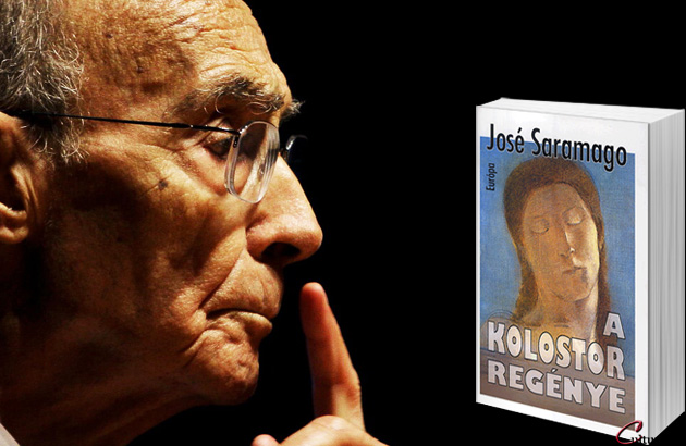 José Saramago: A kolostor (Fotó: Babelio.com, Cultura.hu)