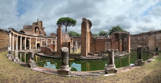 Hadrianus-palota, Tivoli, Olaszország