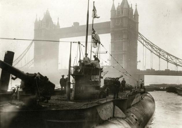 I. világháború, London, Tower Bridge, 1918 (Fotó: Wikipédia)