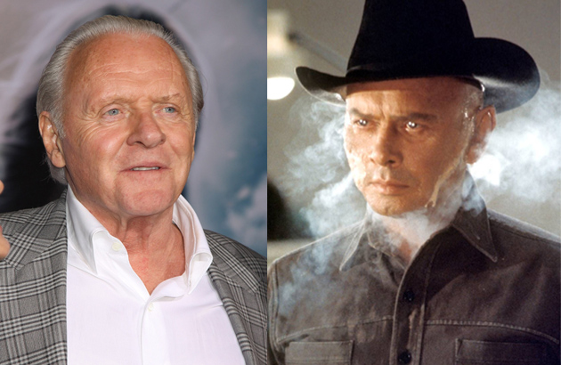 Westworld, Anthony Hopkins, Yul Brynner (Fotó: Listal.com)