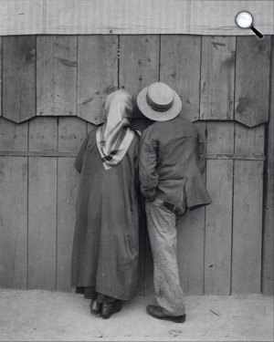 André Kertész: Cirkusz, Budapest, 1920. május 19. (Fotó: Wikimédia)