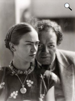 Frida Kahlo és Diego Rivera (Fotó: fridakahlo.org)