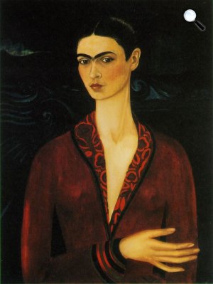Frida Kahlo: Önarckép, 1926 (Fotó: fridakahlo.com)