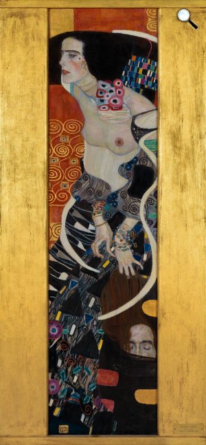Gustav Klimt: Judith 2 - Salome, 1909 (Fotó: Wikimédia)