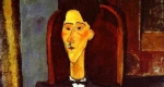 Amedeo Modigliani: Jean Cocteau portréja, 1916 (Forrás: Wikipédia)
