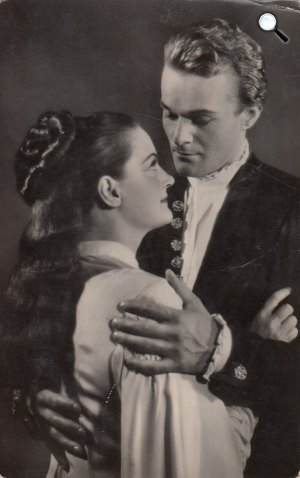 Rómeó és Júlia, Tolnay Klári és Darvas Iván (Fotó: filmmuzeum.hu)
