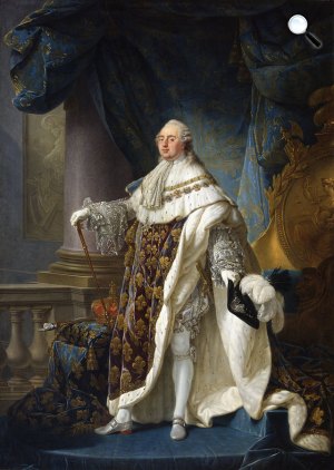 Antoine-François Callet: XVI. Lajos, Franciország királya, 1779 (Fotó: Wikiart)