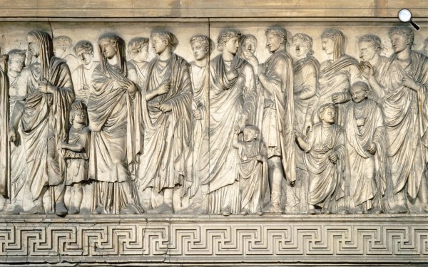 Augustus Békeoltára (Ara pacis Augustae)