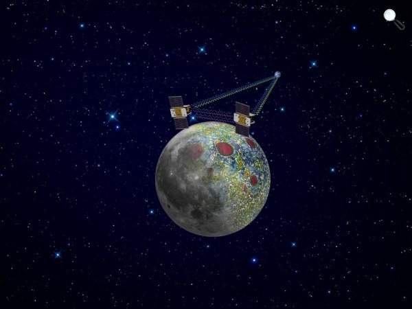 Hold rotációs és az árapályerő (Fotó: NASA / JPL-Caltech)