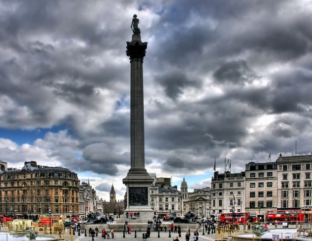 Anglia, London, Trafalgar tér
