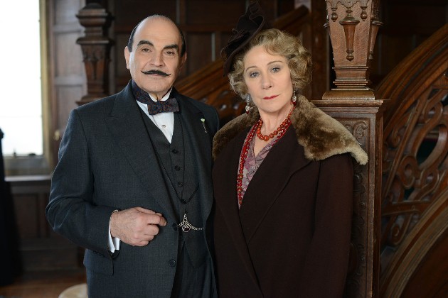 Agatha Christsie: Az elefántok nem felejtenek, David Suchet és Zoë Wanamaker (Fotó: StoryTV)
