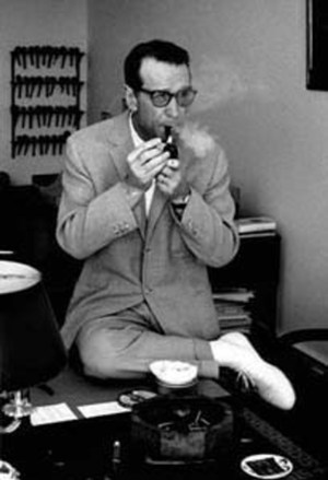 Georges Simenon, 1963 (Fotó: Erling Manelmann/Babelio)