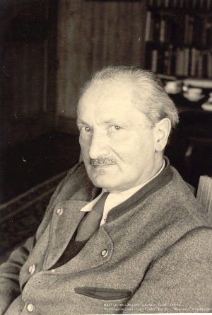 Martin Heidegger filozófus (Fotó: Wikimédia)