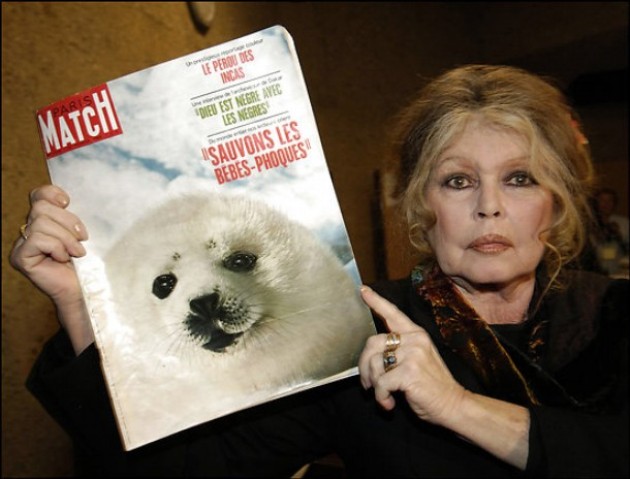 Brigitte Bardot, állatvédelem (Fotó: Listal.com)