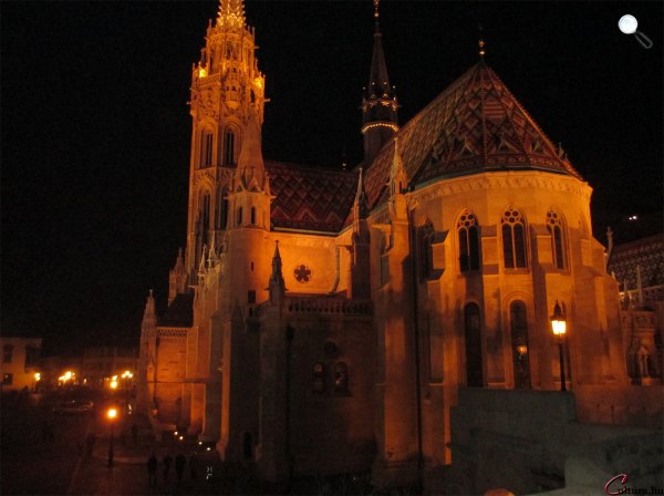 Mátyás-templom a Halászbástyáról fotózva, Budapest (Fotó: Cultura.hu)