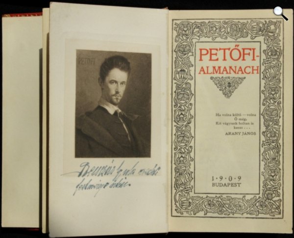 Magyar Asszonyok Könyvtára - Petőfi-Almanach (Fotó: OSZK)