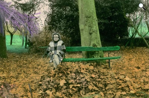 Marguerite Duras, 1975 (Fotó: Eliasbeth Lennard)