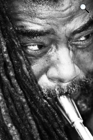 Wadada Leo Smith jazz-zenész (Fotó: Sánta István Csaba)