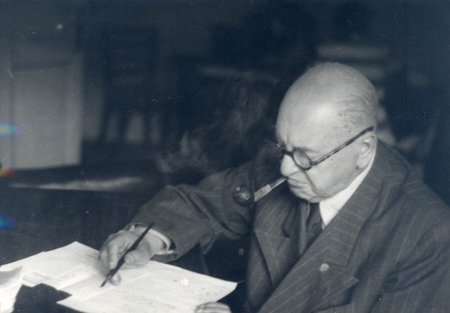 Heltai Jenő (1871-1957) író, 1959 (Fotó: Escher Károly felvétele/OSZK)