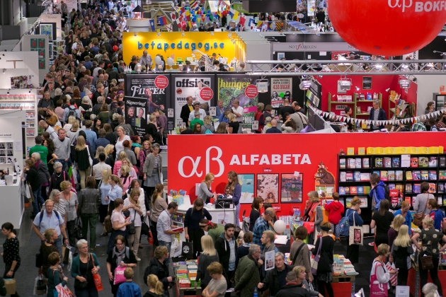 Göteborgi Nemzetközi Könyvvásár (Fotó: Niklas Maupoix)