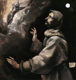 El Greco: Szent Ferenc stigmatizációja, 1585-1590 