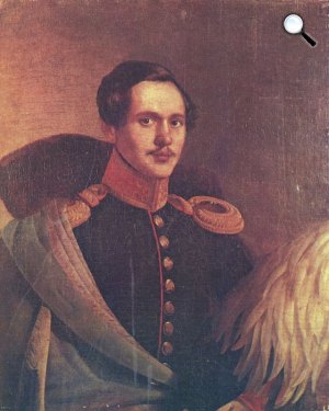 Pyotr Zakharov-Chechenets:Lermontov, 1834 (Fotó: Wikimédia)