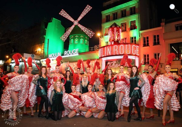 Moulin Rouge Szt. Patrick Napján (Fotó: Moulin Rouge/Facebook)
