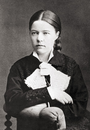 Selma Lagerlöf, 1881 (Fotó: Anna Ollson/Wikipédia)
