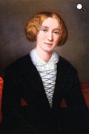 François D\'Albert Durade: George Eliot - Mary Ann Evans (Fotó: Babelio.com)