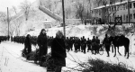 Magyar katonák Kijevben, 1942 telén (Fotó: OSZK)