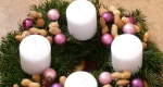Adventi koszorú, karácsony