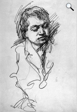 Rippl-Rónai József: Ady Endre (Fotó: Wikiart)
