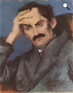 Rippl-Rónai József: Babits Mihály, 1923 (Fotó: Wikiart)