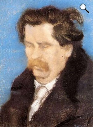 Rippl-Rónai József: Móricz Zsigmond, 1923 (Fotó: Wikiart)