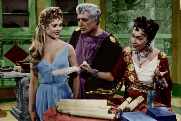Fiam, Néró!, Brigitte Bardot, Vittorio, Vittorio De Sica (Fotó: Listal.com)