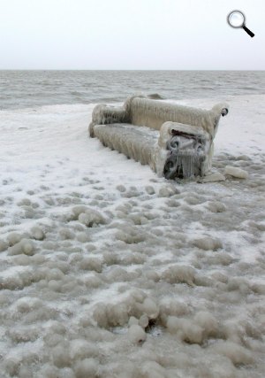 Tél a Balatonon, 2014. december (MTI Fotó: Varga György)
