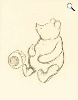A. A. Milne E. H. Shepard: Micimackó (Fotó: Sothebys.com)