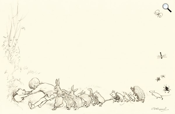 A. A. Milne E. H. Shepard: Micimackó (Fotó: Sothebys.com)
