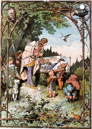 Jacob és Wilhelm Grimm - Alexander Zick: Hófehérke