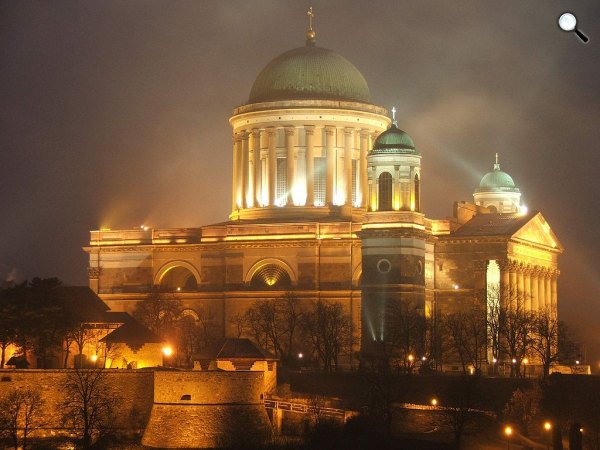 Hild József, Kühnel Pál, Packh János: Az esztergomi bazilika, 1822-1856 (Fotó: Wikipédia)