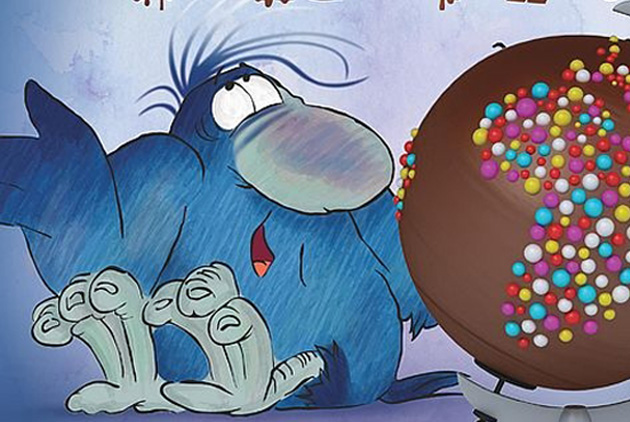 Csukás István – Szitha Miklós: Gombóc Artúr, a nagy utazó - plakát (Fotó: Játékszín)